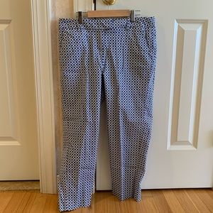 Patterned work pants